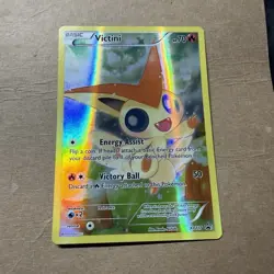 Pokemon Victini XY117 Black Star Promo Holo Card XY Set English - Image 1