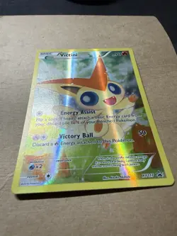 Pokemon Victini XY117 Black Star Promo Holo Card XY Set English - Image 2