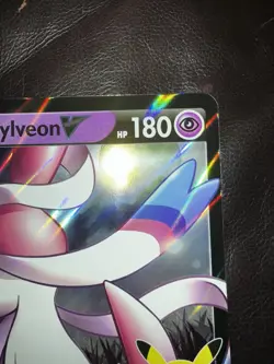 Pokemon TCG Jumbo Dark Sylveon V Black Star Promo SWSH134 Oversized Card M/NM - Image 5