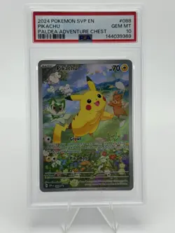 PSA 10 Pikachu 088 Sv: Scarlet & Violet Promo Cards Holo Pokemon - Image 1