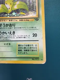 Victreebel Holo Rare Japanese Card Jungle No. 071 MP - Image 5