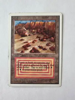 Plateau Dual Land (Unlimited) Magic the Gathering MTG - Image 1