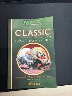 Magic The Gathering Sixth 6th Edition Strategy Guide Wotc 1999 Mtg Randy Buehler - Image 1