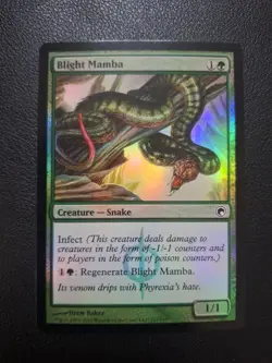 MTG | Blight Mamba | Scars of Mirrodin | FOIL Lightly Played - Image 1