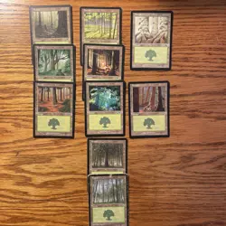 MTG: Vintage 65 Basic & Non-Basic Land - Pauper Deck W/ 9 Sets: Urza, Tempest + - Image 5