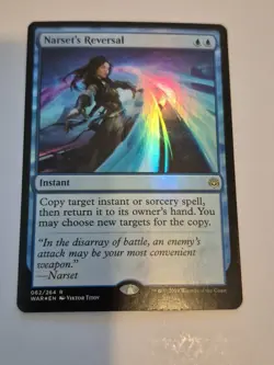 1x Narset's Reversal Foil War of the Spark NM x1 - Image 1