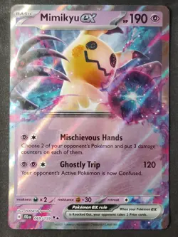 Mimikyu EX 069/159 Sv09: Journey Together Holo Double Rare, Pokemon 2025 •NM - Image 1