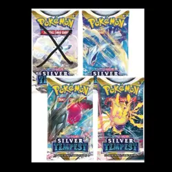 Pokemon TCG: Sword & Shield Silver Tempest x1 Booster Pack Sealed Official - Image 1