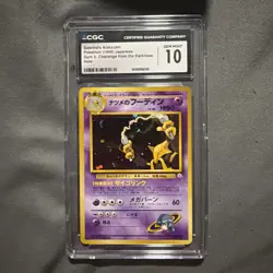 1999 Pokemon Sabrina's Alakazam Gym 2: Challenge from the Darkness - Gem Mint 10 - Image 1