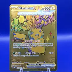 Pokemon TCG Pikachu EX Hyper Rare Card 179/131 Prismatic Evolutions - Image 1