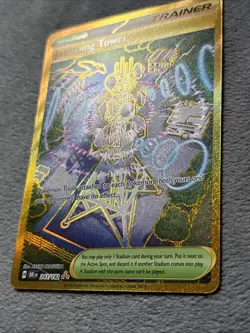 Jamming Tower 243/182 Hyper Rare Pokemon Card Destined Rivals NM - Image 3