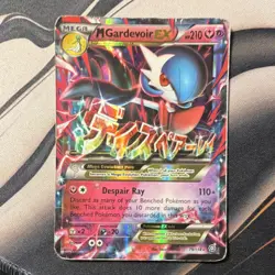 Pokemon M Gardevoir EX 79/114 XY Steam Siege Ultra Rare Holo 210HP English - Image 1
