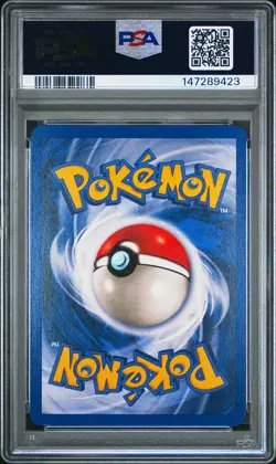 2000 POKEMON ROCKET #17 RAINBOW ENERGY-HOLO PSA 8 - Image 2
