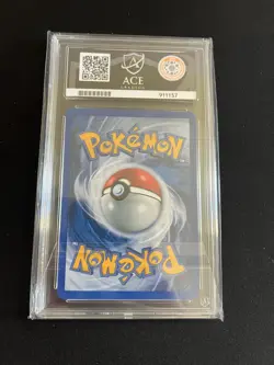 Entei 34 ACE 9 MINT Neo Reverse Holo Black Star Promo Pokemon Card Vintage WOTC - Image 2