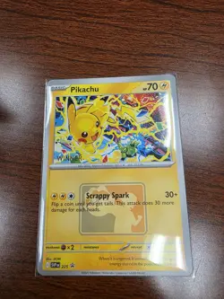 Pikachu “Winner” Promo 2025 World Championships SVP EN 225 Pokemon Worlds - Image 3