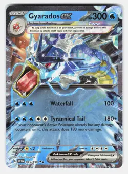 Gyarados ex 045/198 Double Rare Scarlet & Violet Pokemon Near Mint - Image 1