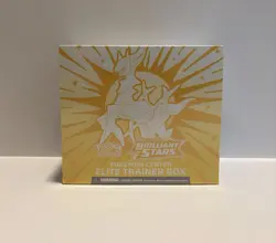 Brilliant Stars Pokemon Center Elite Trainer Box SWSH Brand New Sealed - Image 1