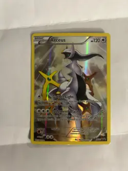 Pokemon TCG Arceus XY83 Black Star Promo Legendary Collection Moderately Played - Image 1