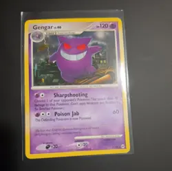 Gengar 17/99 Platinum Arceus Non Holo Pokemon 2009 - Image 1
