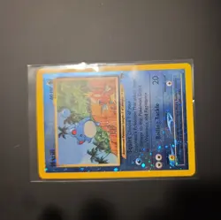 (Multiple Swirls) Pokemon Marill Southern Islands Promo 11/18 Reverse Holo - Image 1