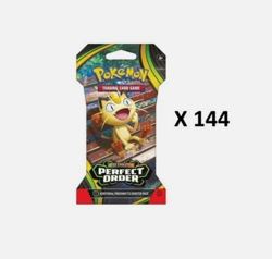 Pokemon ME03 Mega Evolution Perfect Order Sleeved Booster Pack Case - Sealed #6 - Image 1