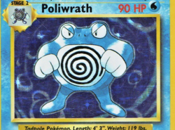 Pokemon TCG Poliwrath Base Set 13/102 Holo 1999-2000 Wizards Base Set Copyright - Image 4