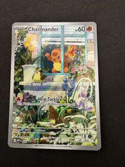 Charmander 044 Holo Illustration Rare Scarlet & Violet Promo Pokemon Card - Image 1