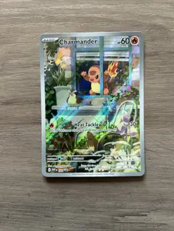Pokemon TCG Scarlet & Violet Charmander 044 Holo Promo Card - Image 1