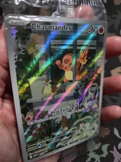 Charmander SVP 044 Scarlet & Violet Obsidian Flames ETB Promo Card Holo - Sealed - Image 3