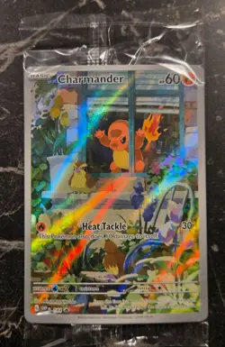 Charmander 044 SEALED Sv Obsidian Flames Promo Card Holo - Image 1