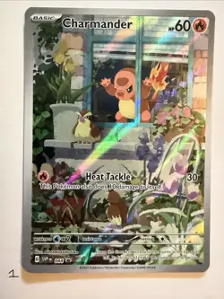 Charmander SVP 044 Obsidian Flames Black Star Promo Pokemon Card NM - Image 1