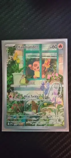 Pokemon Charmander SVP Black Star Promo 044 Heat Tackle Holo Card English - Image 1