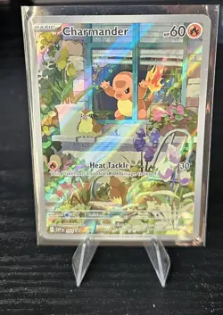 Pokemon TCG Charmander #044 SVP Black Star Promo Card Obsidian Flames Pokemon - Image 1