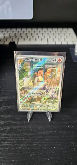 Pokemon TCG Charmander #044 SVP Black Star Promo Card Obsidian Flames Pokemon - Image 2