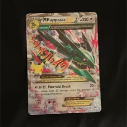 Pokemon M Rayquaza EX 76/108 Celebrations Classic Collection Holo 220 HP Card - Image 1