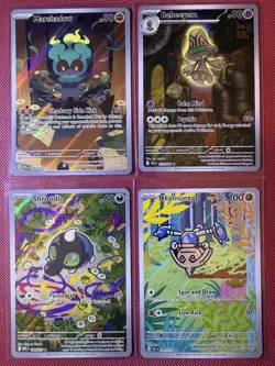 Pokemon TCG Illustration Rare Holo Lot of 4 NM Cards - Image 1
