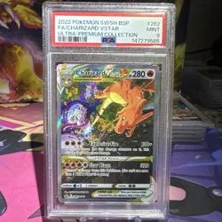 Charizard VSTAR SWSH262 SWSH: Sword & Shield Promo Cards Holo PSA 9 MINT - Image 1
