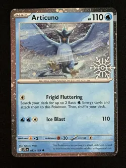 Articuno - (Holiday Calendar) 032/159 Miscellaneous Cards & Products Holo 1A - Image 1