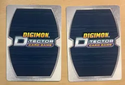 2 Digimon D-Tector SKULLGREYMON Cards 2002 Bandai DT-101. Ultimate, WH0FK - Image 2