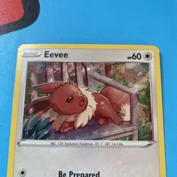 Eevee SWSH175 Holo Black Star Promo Card NM/Mint Condition - Image 3