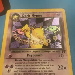 Pokemon TCG Dark Hypno Team Rocket 9/82 Holo Rare Card - Image 3