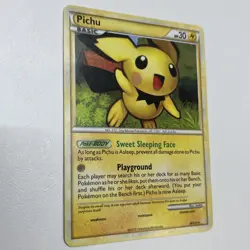 Pichu Pokemon TCG Card - Heartgold & Soulsilver 28/123 Regular Rare - NM - Image 1