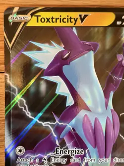 Pokemon TCG Toxtricity & Alakazam Holo Jumbo Oversized Cards - Image 2