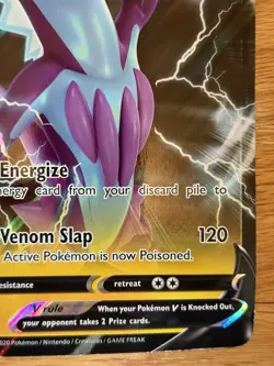 Pokemon TCG Toxtricity & Alakazam Holo Jumbo Oversized Cards - Image 5