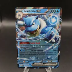 Blastoise EX 009/165 Pokemon Card - SV 151 - NM - Image 1