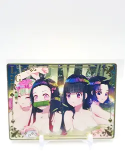 Goddess Story - Gold Metal Anime Waifu Card - Demon Slayer - Image 1