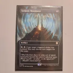 Strionic Resonator (Borderless) - The Lost Caverns of Ixalan (MTG Card) LP - Image 1