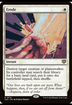 Erode - Secrets of Strixhaven Commander Magic the Gathering - Image 1