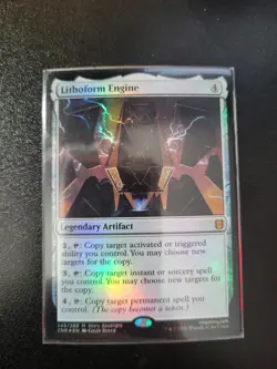 Lithoform Engine Zendikar Rising Foil Mtg Magic NM - Image 1