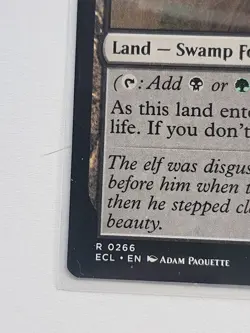 Overgrown Tomb #266 | Lorwyn Eclipsed MTG Shock Land | NM/M - Image 5